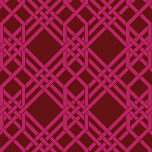 Romantic Rebel Pink Abstract Fabric