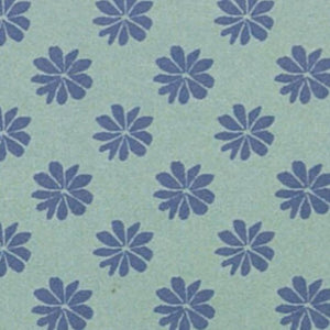 Liberty Blue Floral Dot Fabric - Z