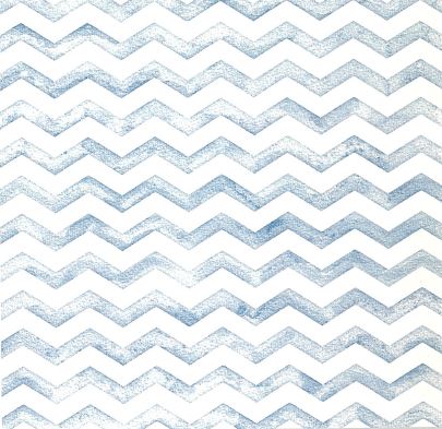 Sweet Dreams Large Blue Zig Zag