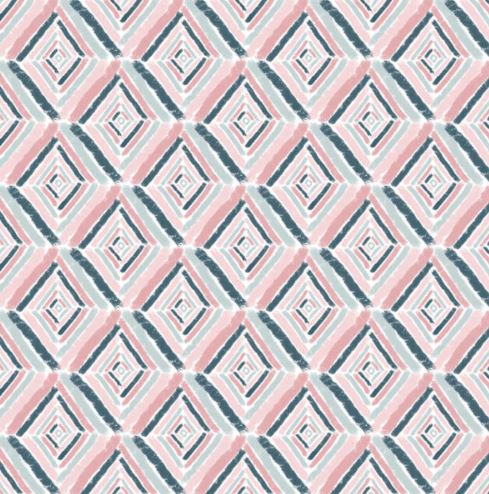 Afternoon In The Park Pink Patterns
