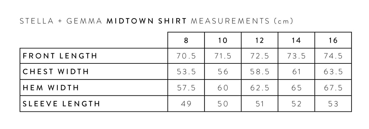 Midtown Shirt White