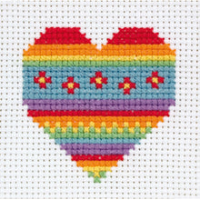Load image into Gallery viewer, 1st Cross Stitch Heart