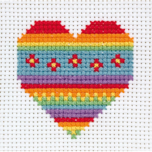 1st Cross Stitch Heart