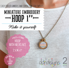 Load image into Gallery viewer, Mini Hoop Jewellery Necklace 2.5cm