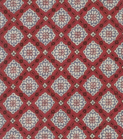 Combay Indian Red Fabric