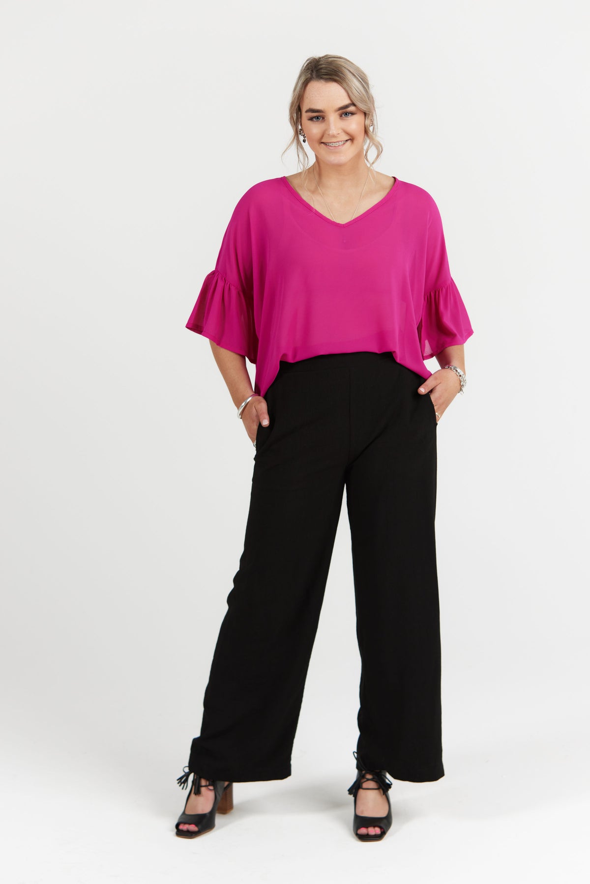 Emmeline Top Fuchsia