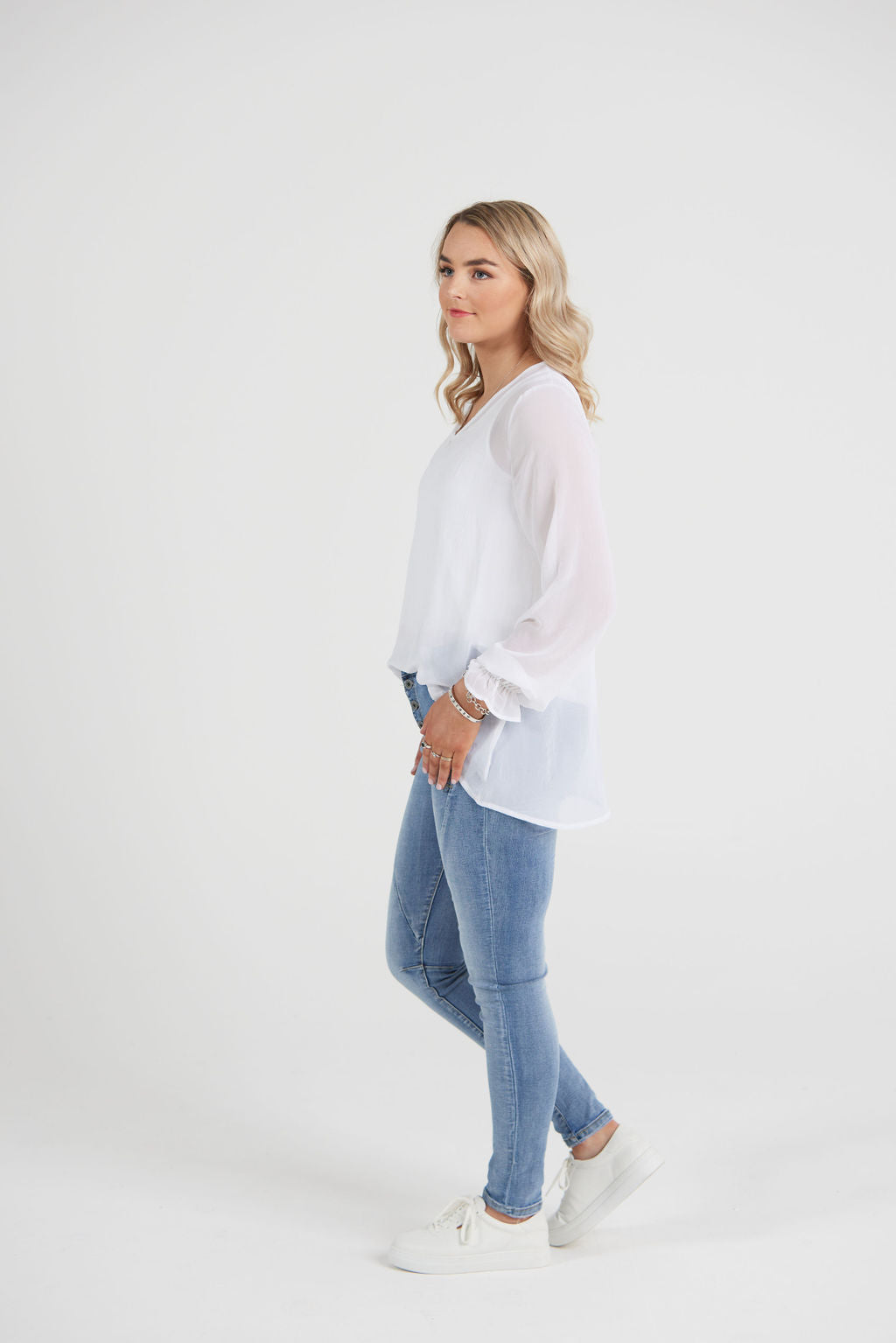 Grace Top White