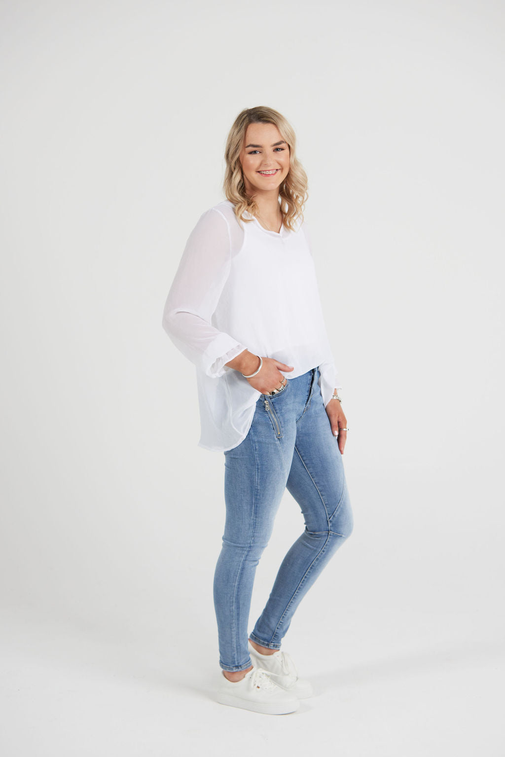 Grace Top White