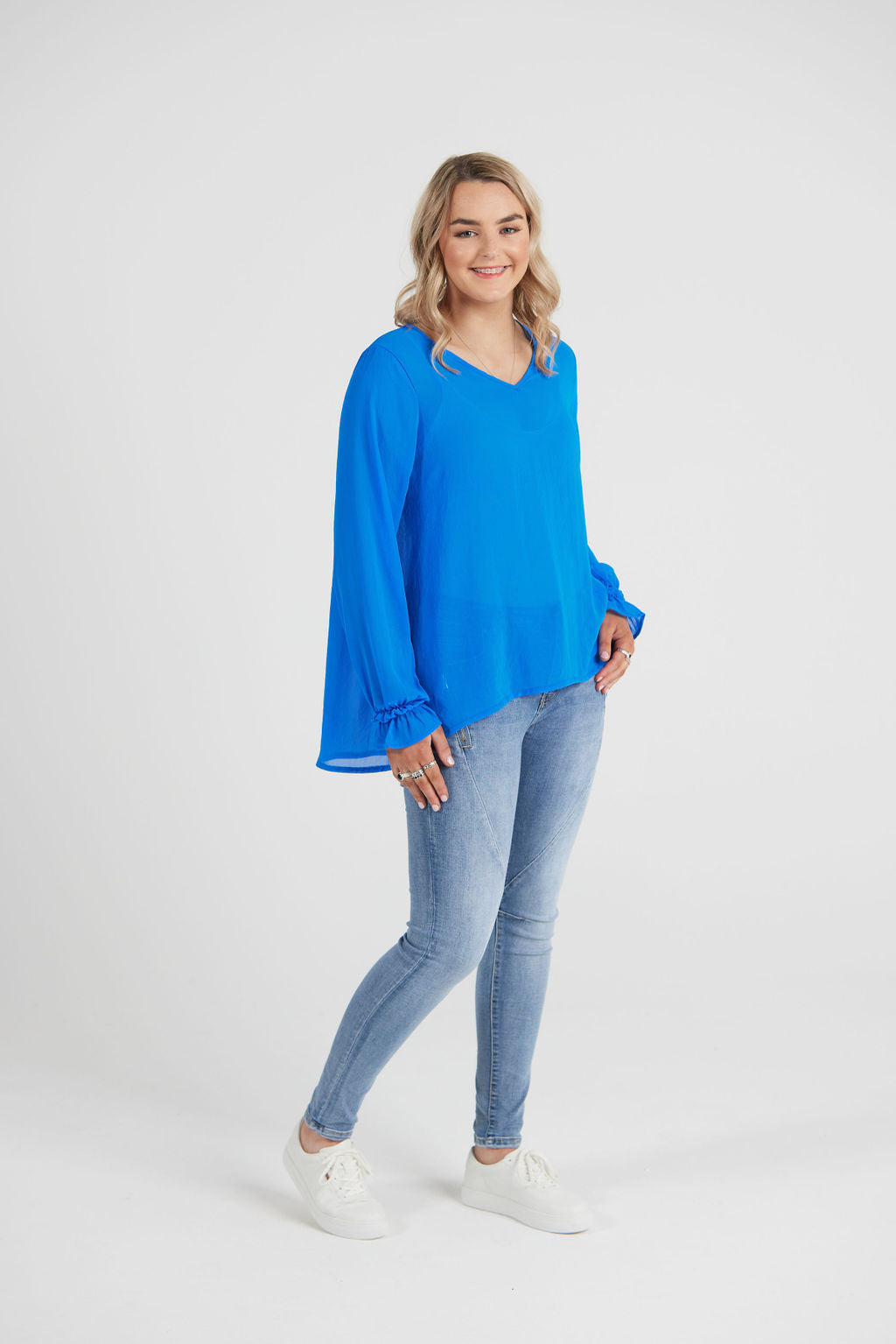 Grace Top Lapis Blue