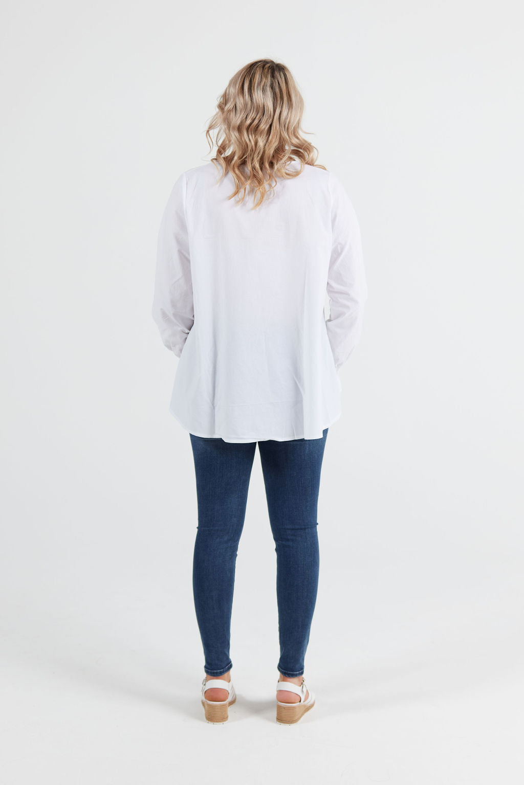 Grace Top White Cotton