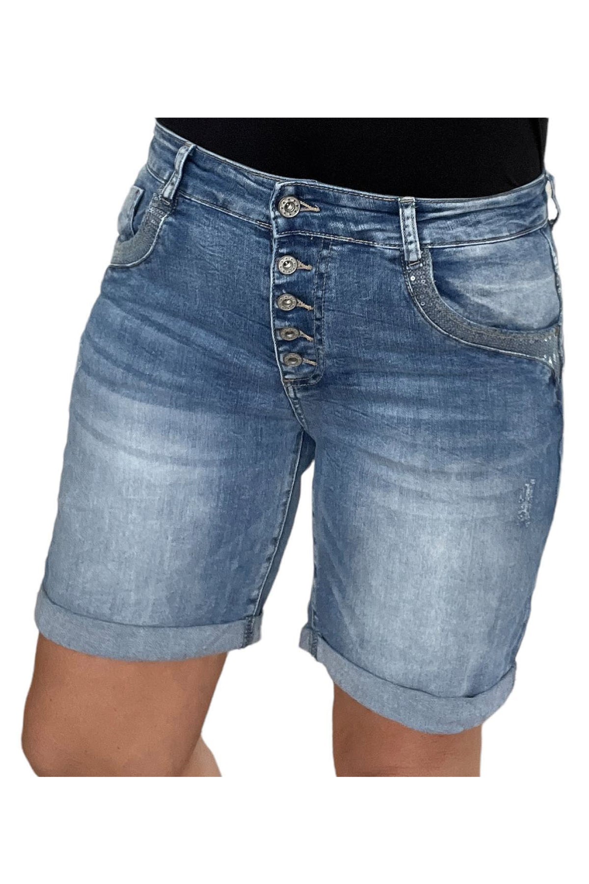 Pupa Denim Shorts