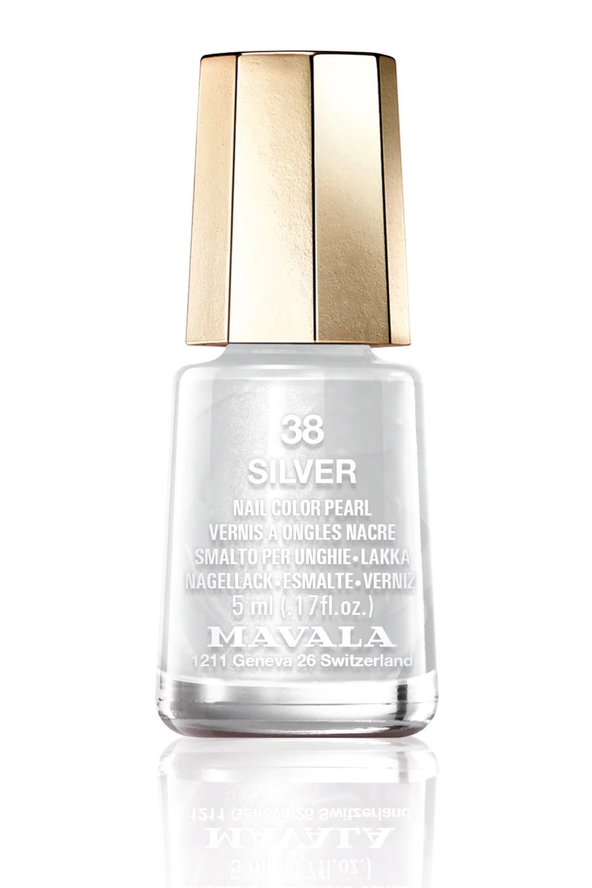 Mavala Nail Polish Silver