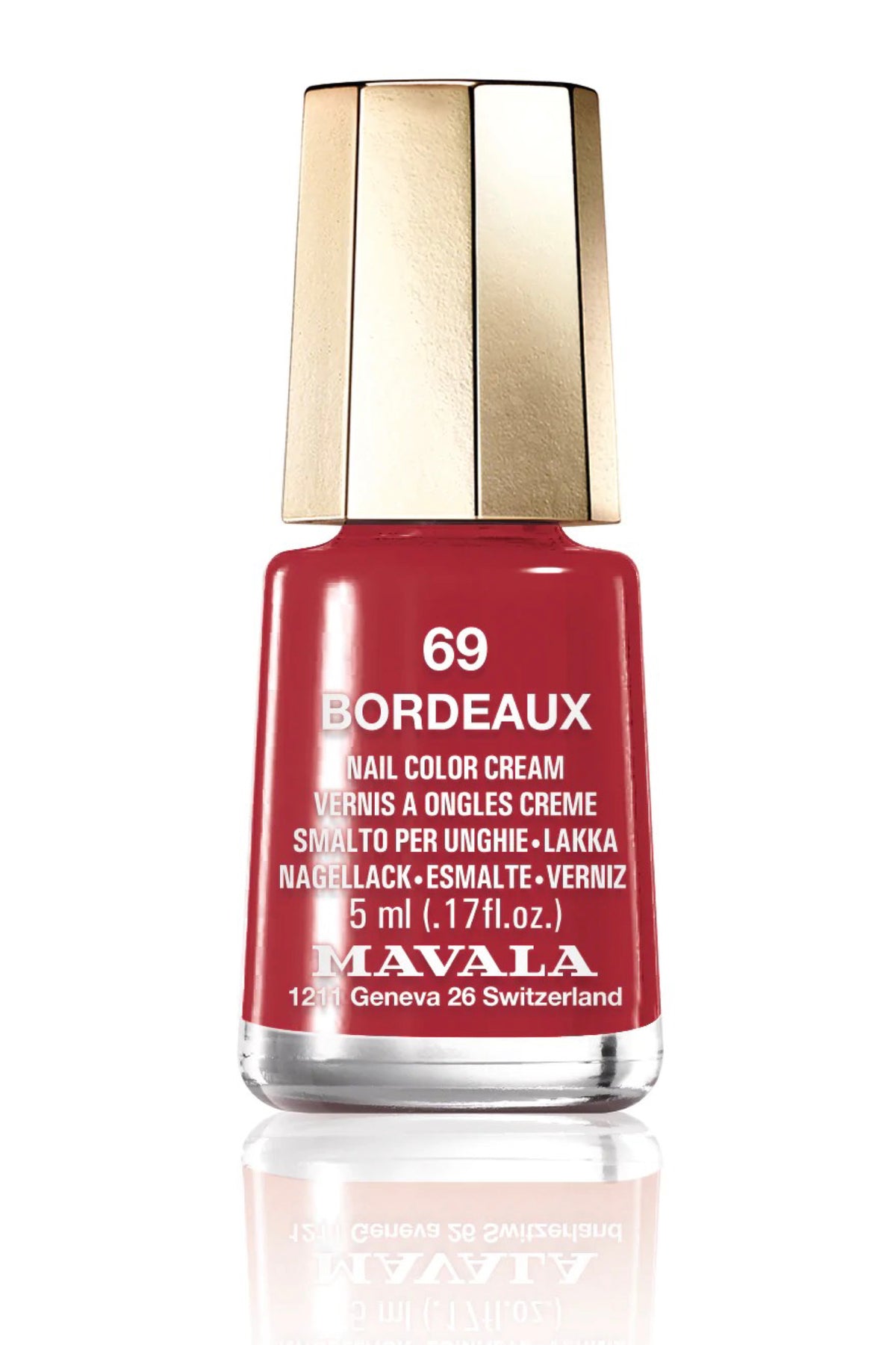 Mavala Nail Polish Bordeaux