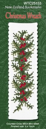Christmas Wreath Bookmark