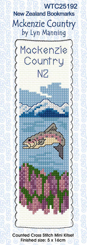 Mackenzie Cross Stitch Bookmark