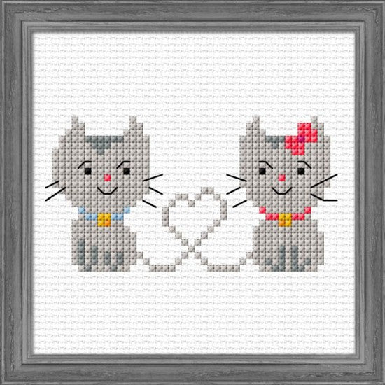 Kitty Love Cross Stitch Kit