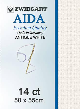 Aida Fat Q 14ct Antique White