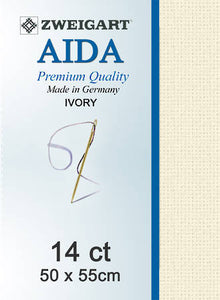 Aida Fat Q 14ct Ivory