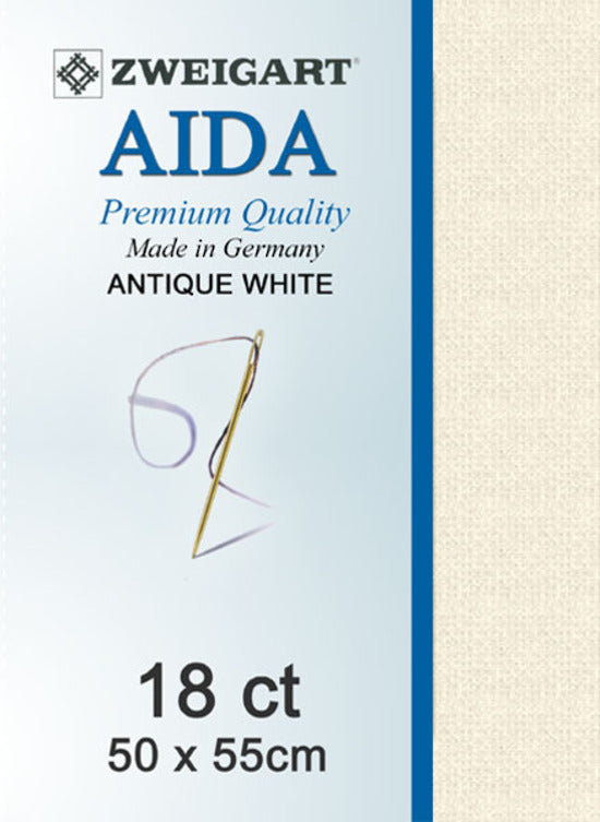 Aida Fat Q 18ct Antique White