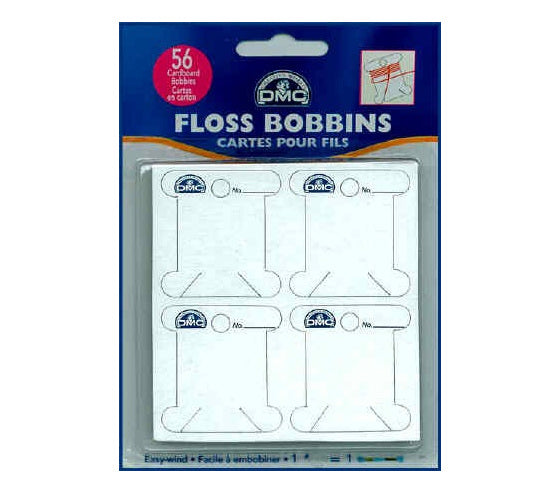 Cardboard Floss Bobbins