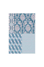 Load image into Gallery viewer, Fabric Gift Box 3 Swatches Damas Blue
