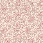 French Bee Fabric Pink Floral