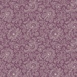French Bee Fabric Purple Floral