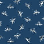 French Bee Fabric French Blue