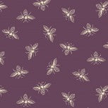 French Bee Fabric Purple