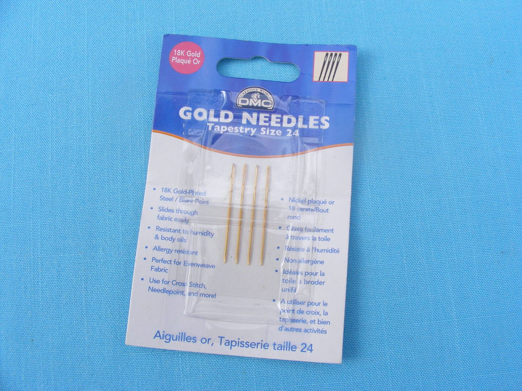 DMC Gold Cross Stitch Needle (24)