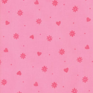 Hearts & Flowers - ROSY PINK
