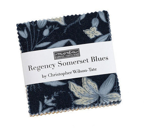 Regency Somerset Blues Mini Charm