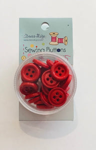 Dress It Up Button - Red