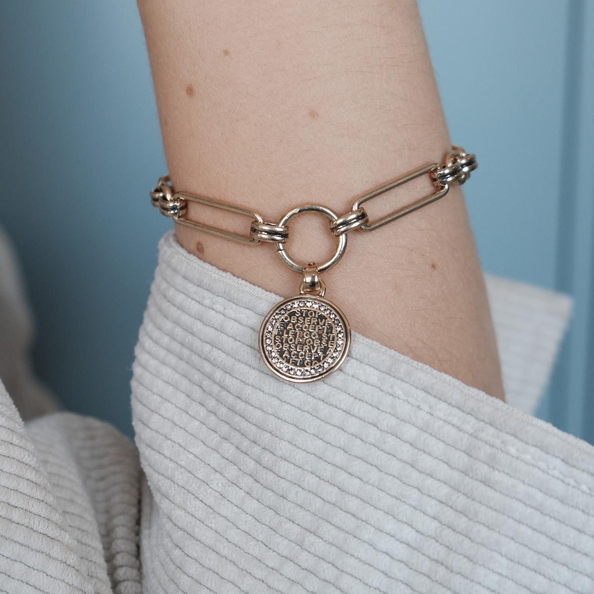 Bracelet Coins Of Relief Silver